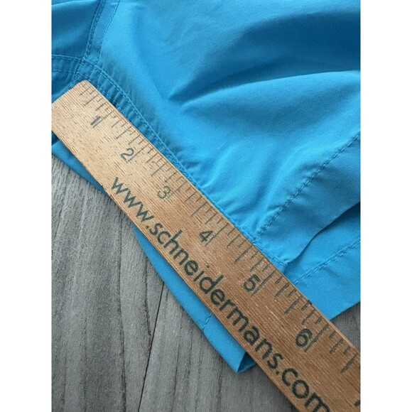 Polo Ralph Lauren Swim Trunks Mens Large Turquoise Blue Mesh Lined Drawstring - Picture 6 of 16